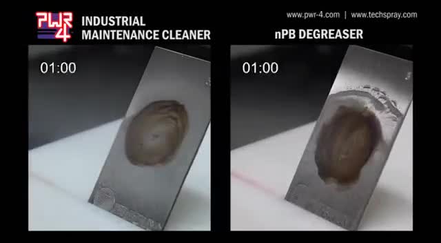 PWR-4 vs nPB demo - industrial grease