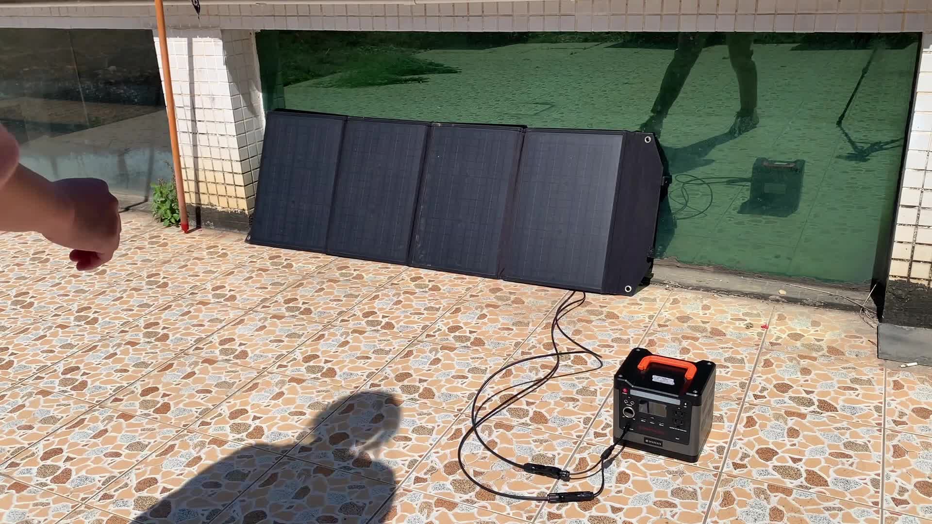 Easy connection to solar panels.mp4