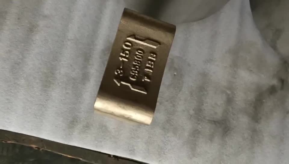 Nickel Aluminum Bronze C95800 Double Flap Wafer Check Valve Body.mp4