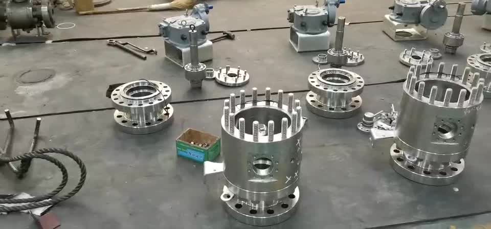 Stainless Steel Trunnion Flanged Ball Valve Assembly.mp4